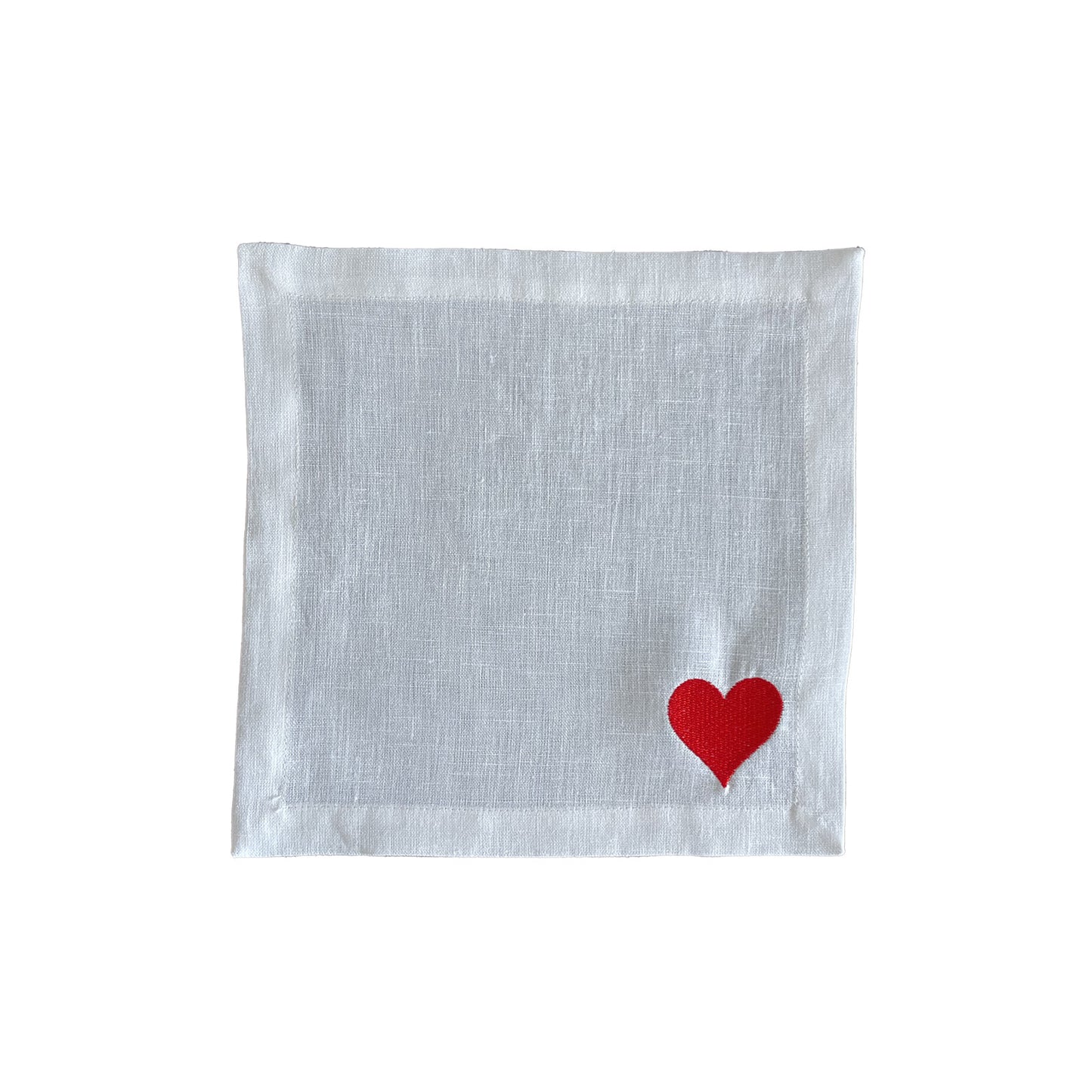 Heart Dinner Napkin Set of 6
