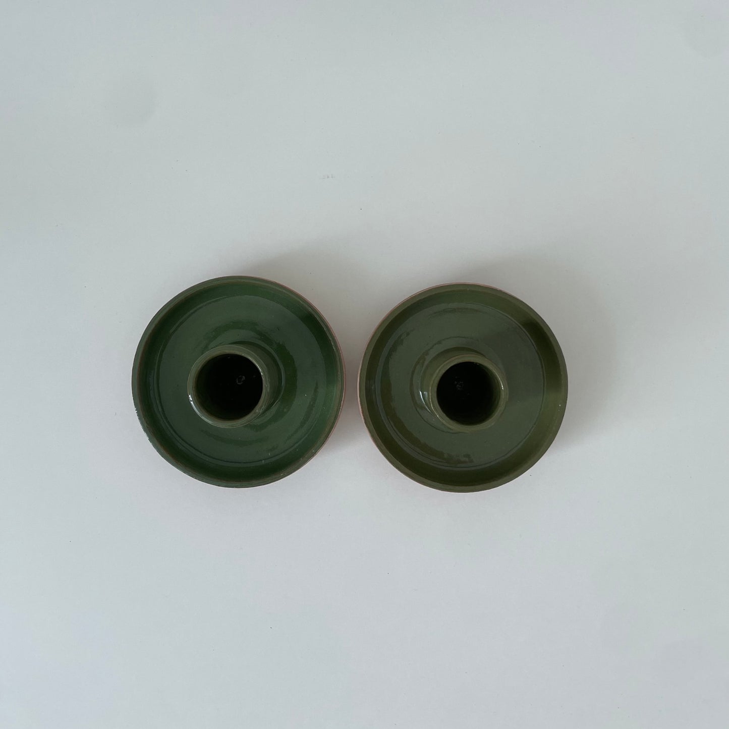 Terracotta Candle Holder Set of 2
