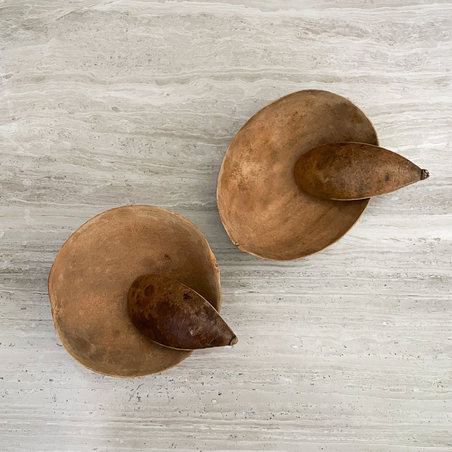 Totuma Bowl with Spoon Set of 2