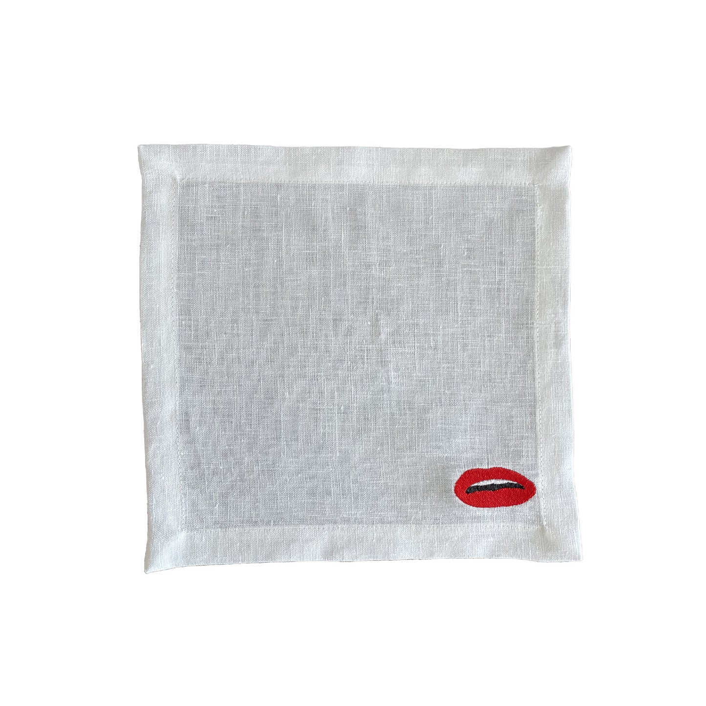 Lip Dinner Napkin Set of 6