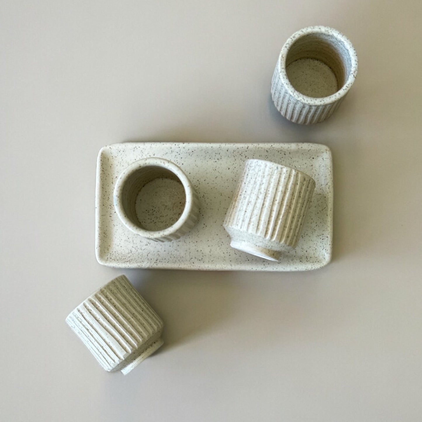 Shot Glass Set with Tray