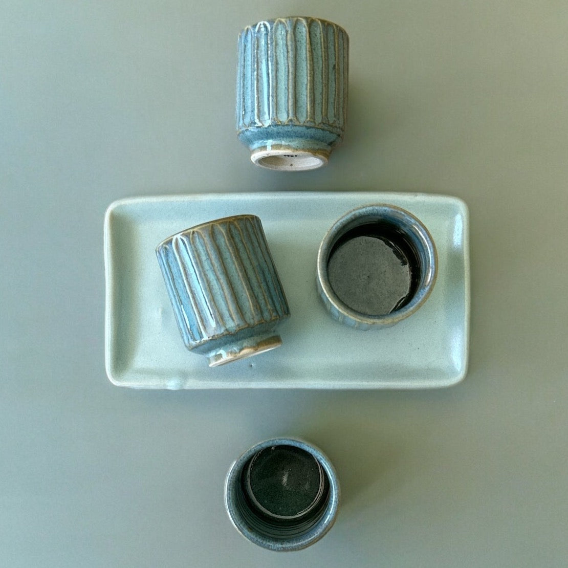 Shot Glass Set with Tray