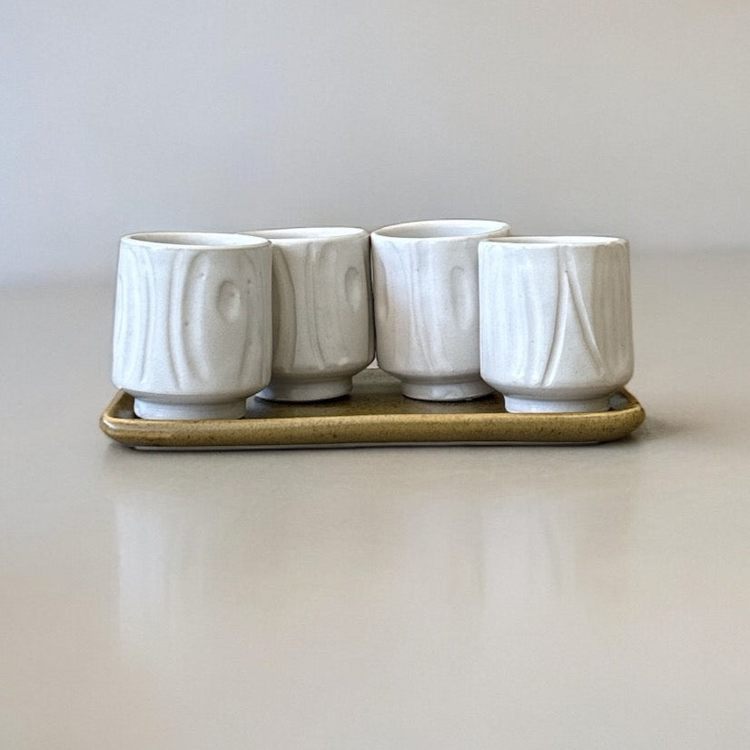 Shot Glass Set with Tray
