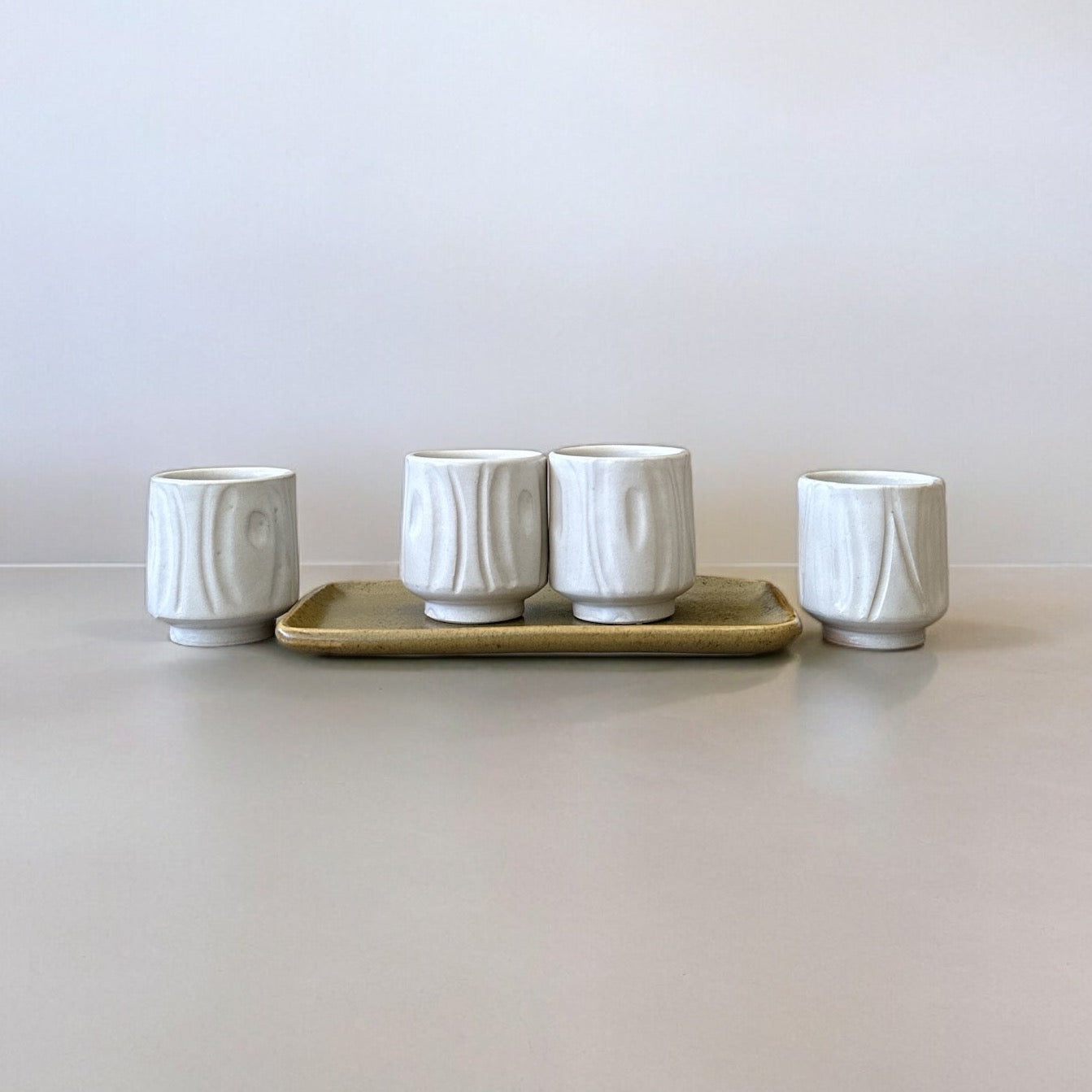 Shot Glass Set with Tray