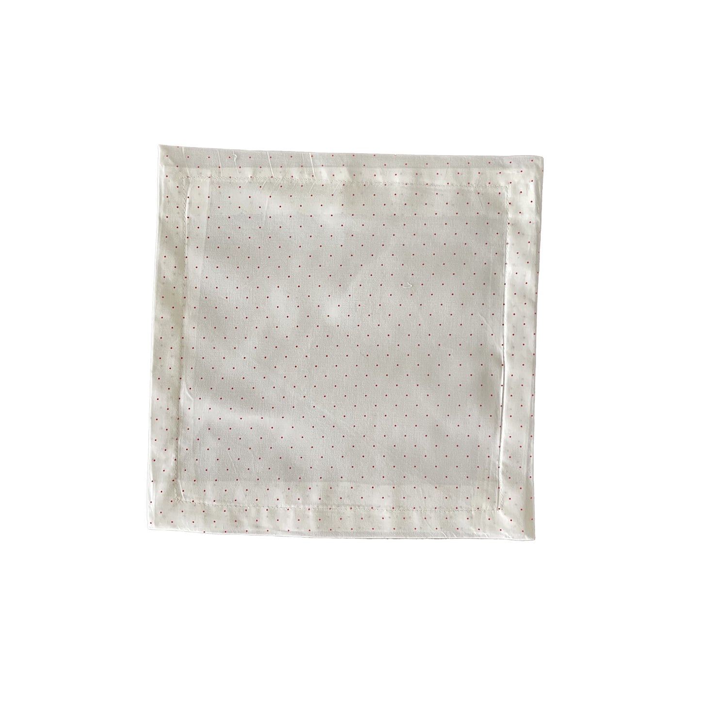 Red Dotted Dinner Napkin Set of 6