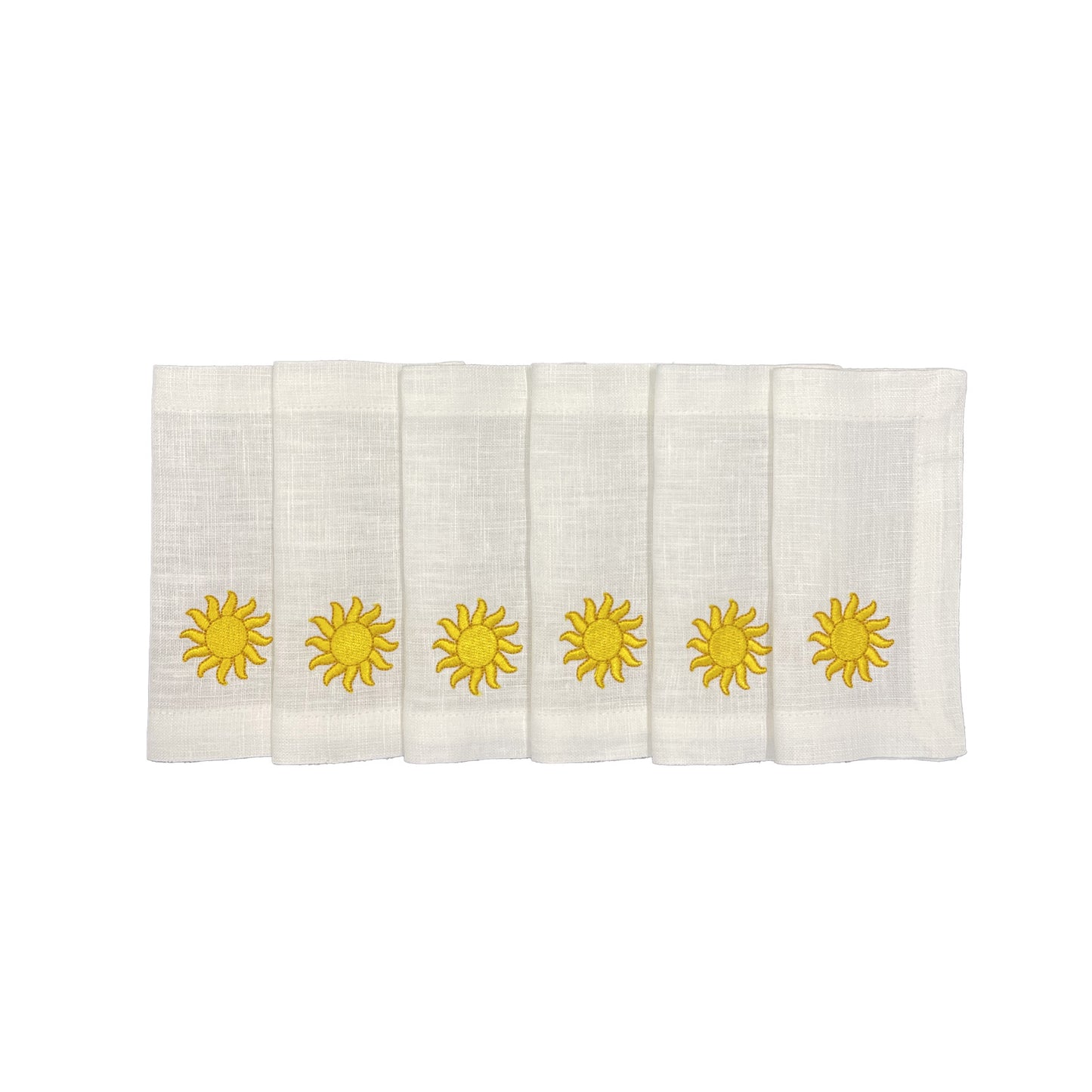 Sun Cocktail Napkin Set of 6