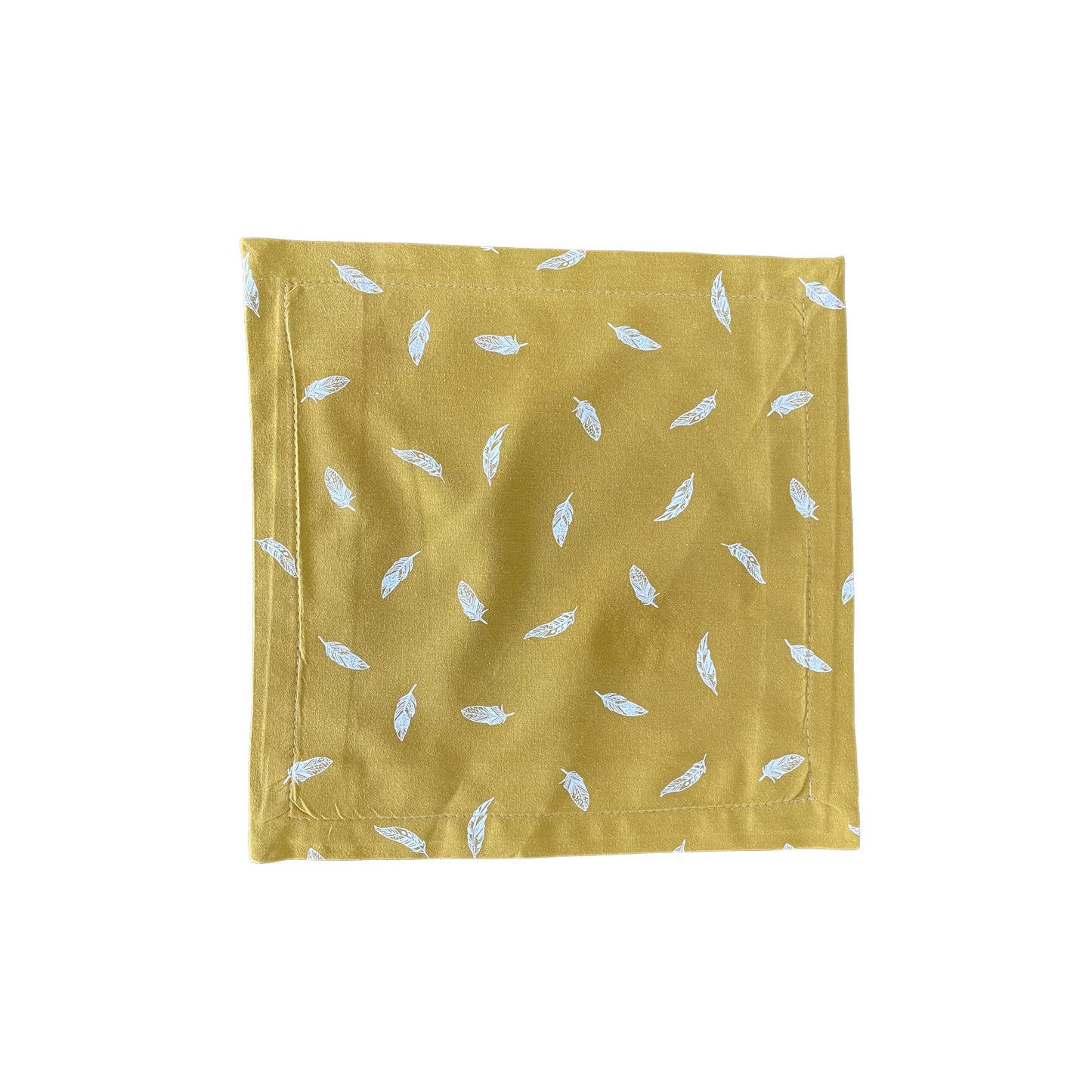 Mustard and Feathers Dinner Napkin Set of 6