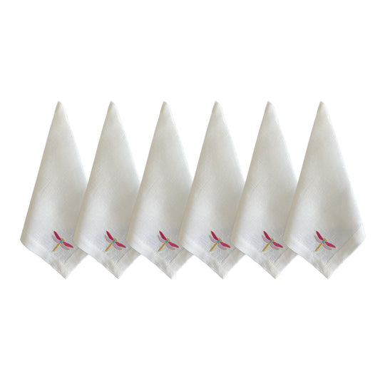 Dragonfly Dinner Napkin Set of 6