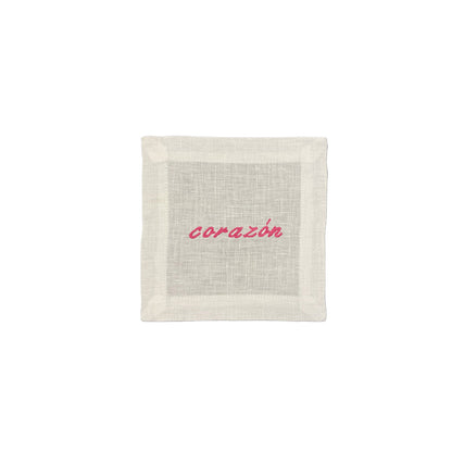 Amore I Corazon I Habibi Cocktail Napkin Set of 6