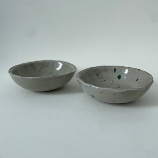 Dotted Ceramic Clay Bowl Set