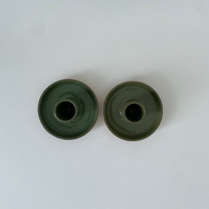Terracotta Candle Holder Set of 2