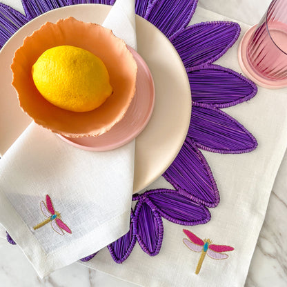 Dragonfly Dinner Napkin Set of 6