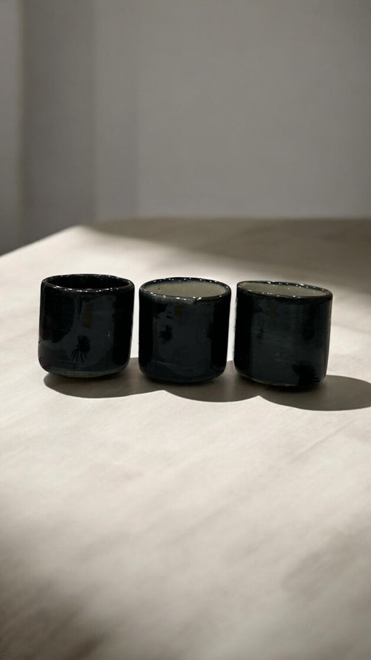 Black and White Mini Serving Set