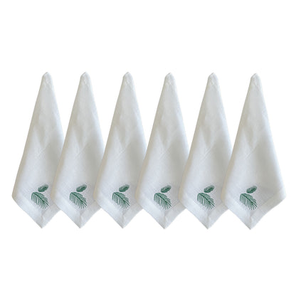 Leaf Dinner Napkin Set of 6