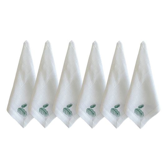 Leaf Dinner Napkin Set of 6
