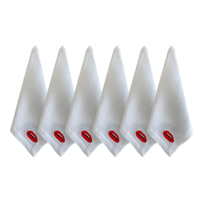 Lip Dinner Napkin Set of 6