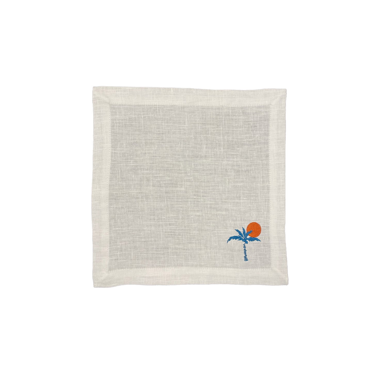 Palm Tree Dinner Napkin Set of 6