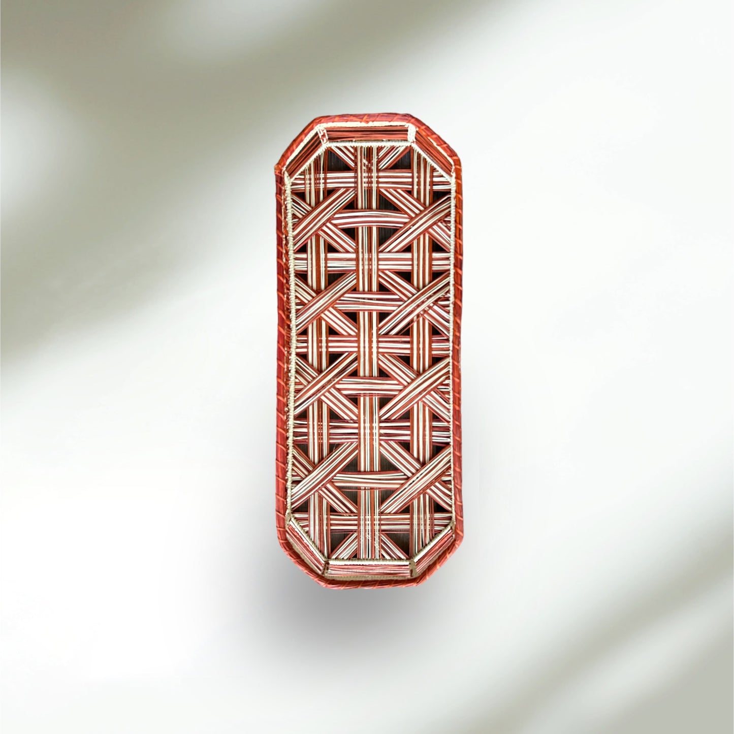 Elongated Raffia Bread Basket