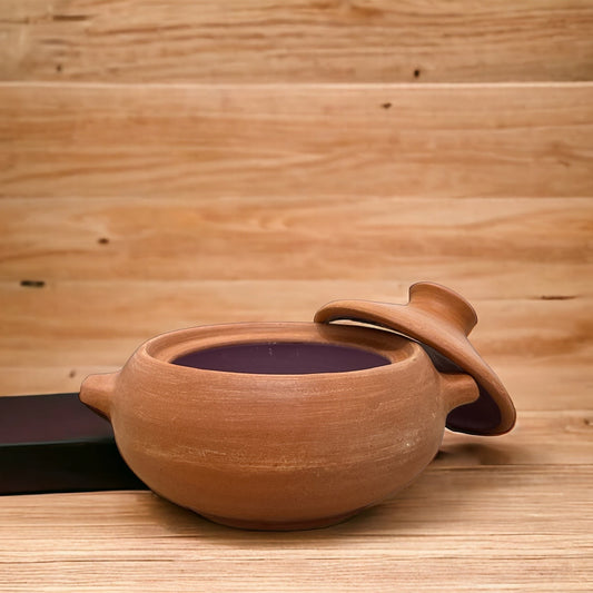 Lilac Saucer with Lid