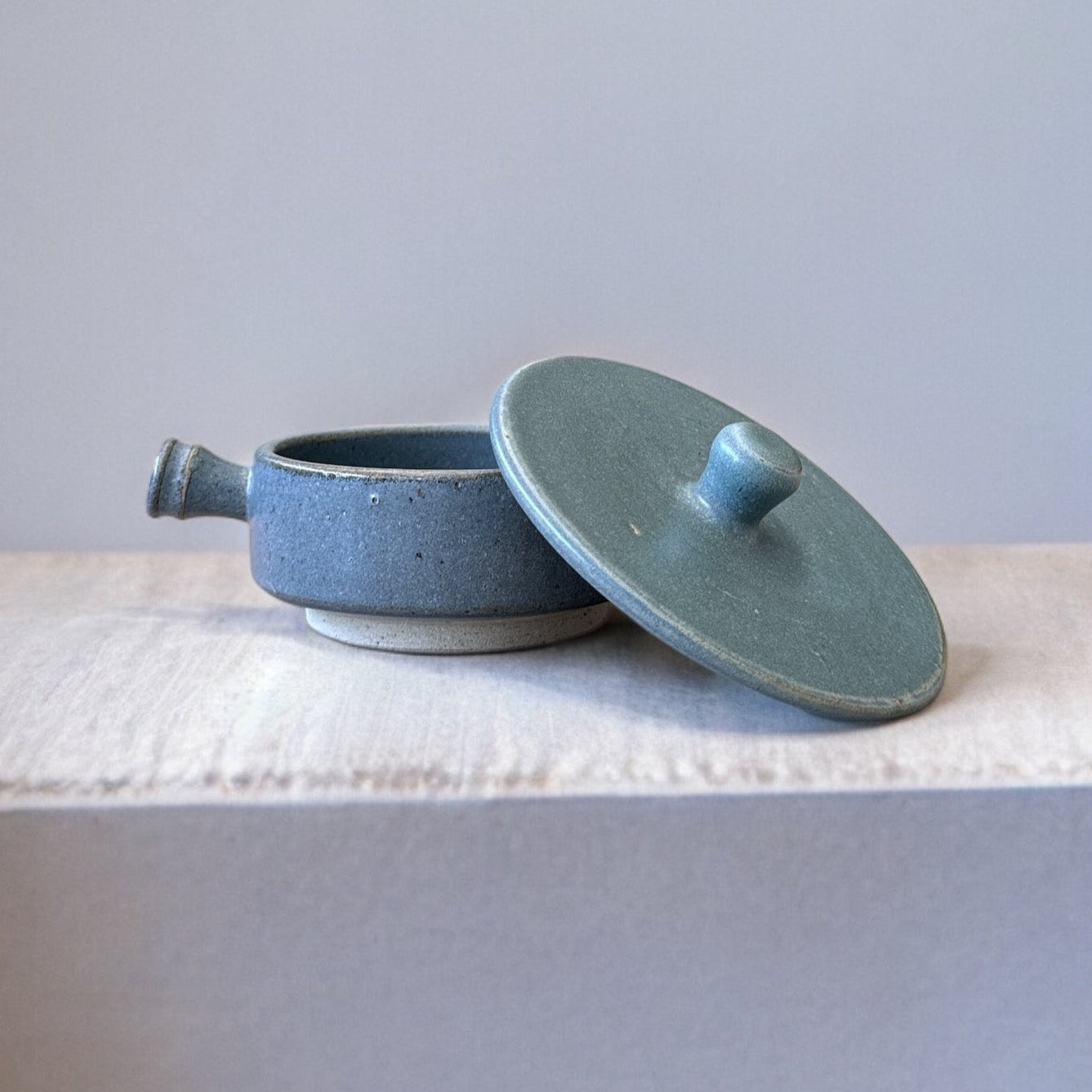 Clay Pot with Lid Small