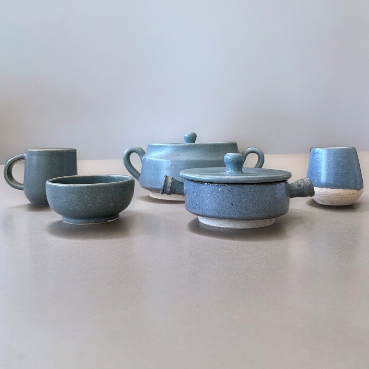 Clay Pot with Lid Large