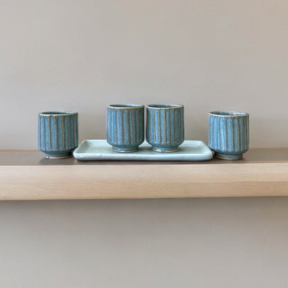 Shot Glass Set with Tray