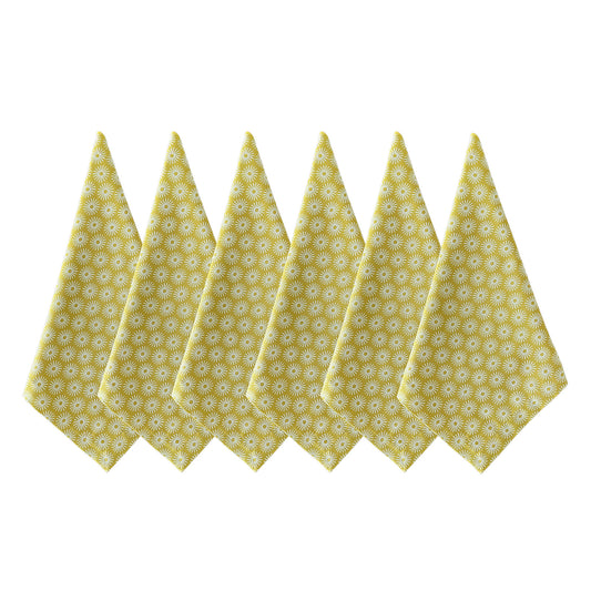 Sunshine Dinner Napkin Set of 6