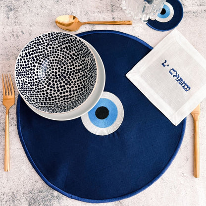 Evil Eye Round Placemat